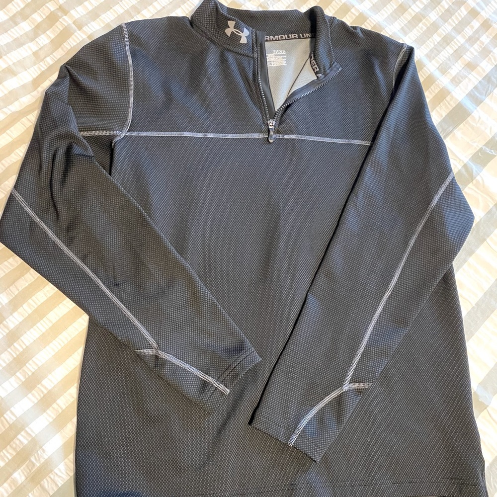 Men’s XL 1/4 Zip Dark Gray Under Armour Pullover